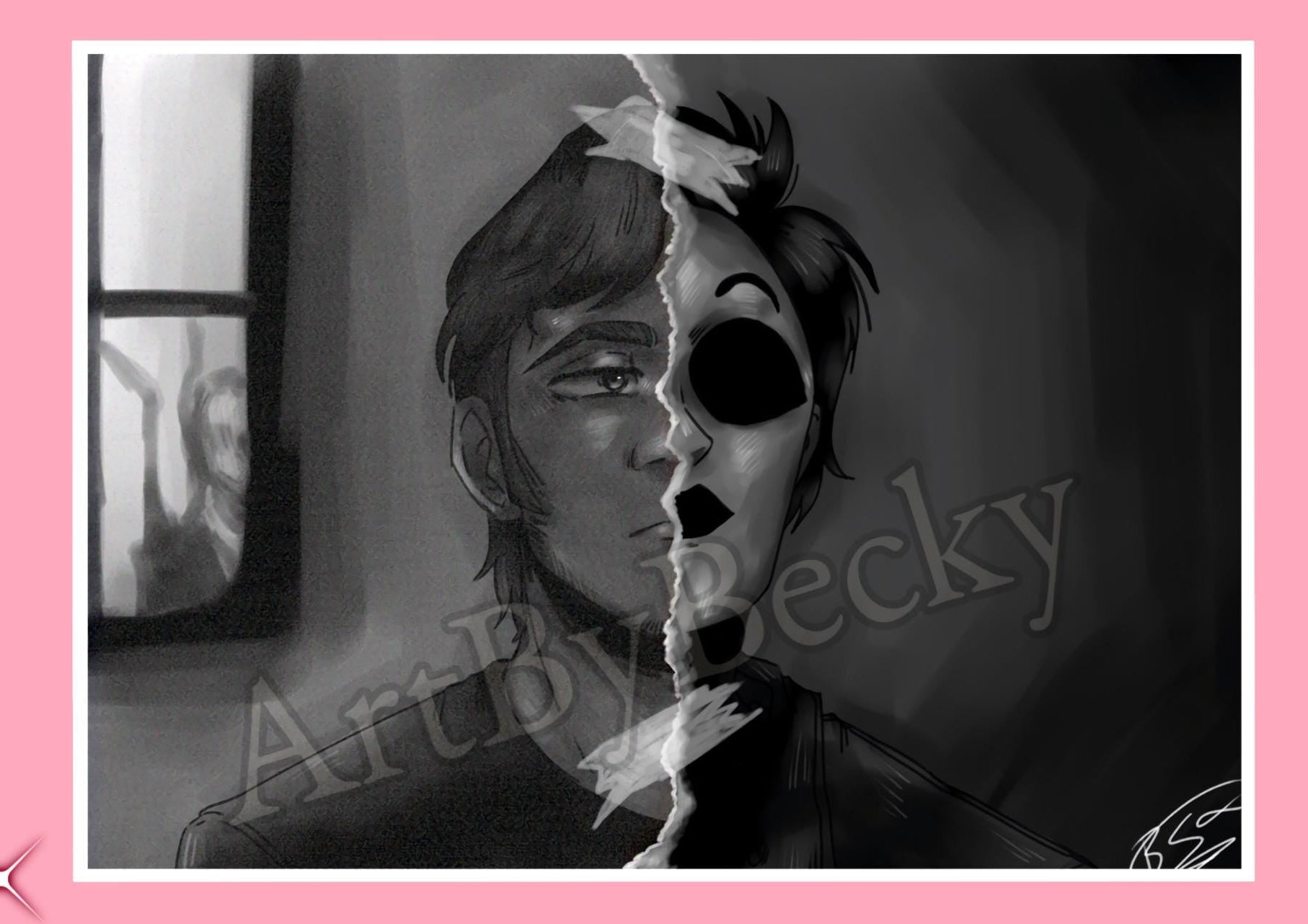 Masky Art Prints | A5