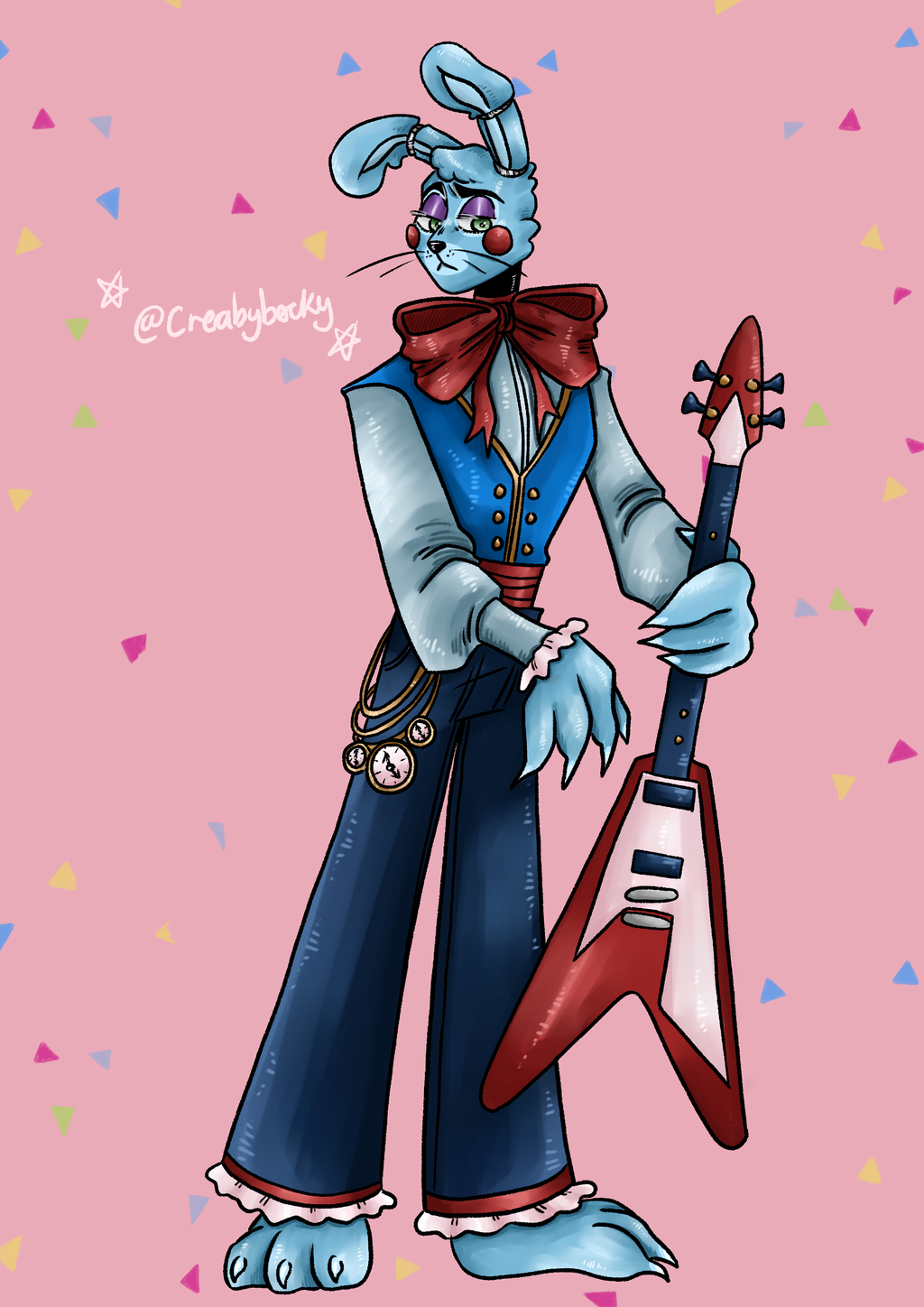 Velvet Ears, Steel Strings | A5 Art Prints