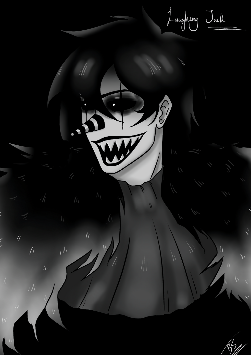 Velvet Laughter | A5 Art Prints