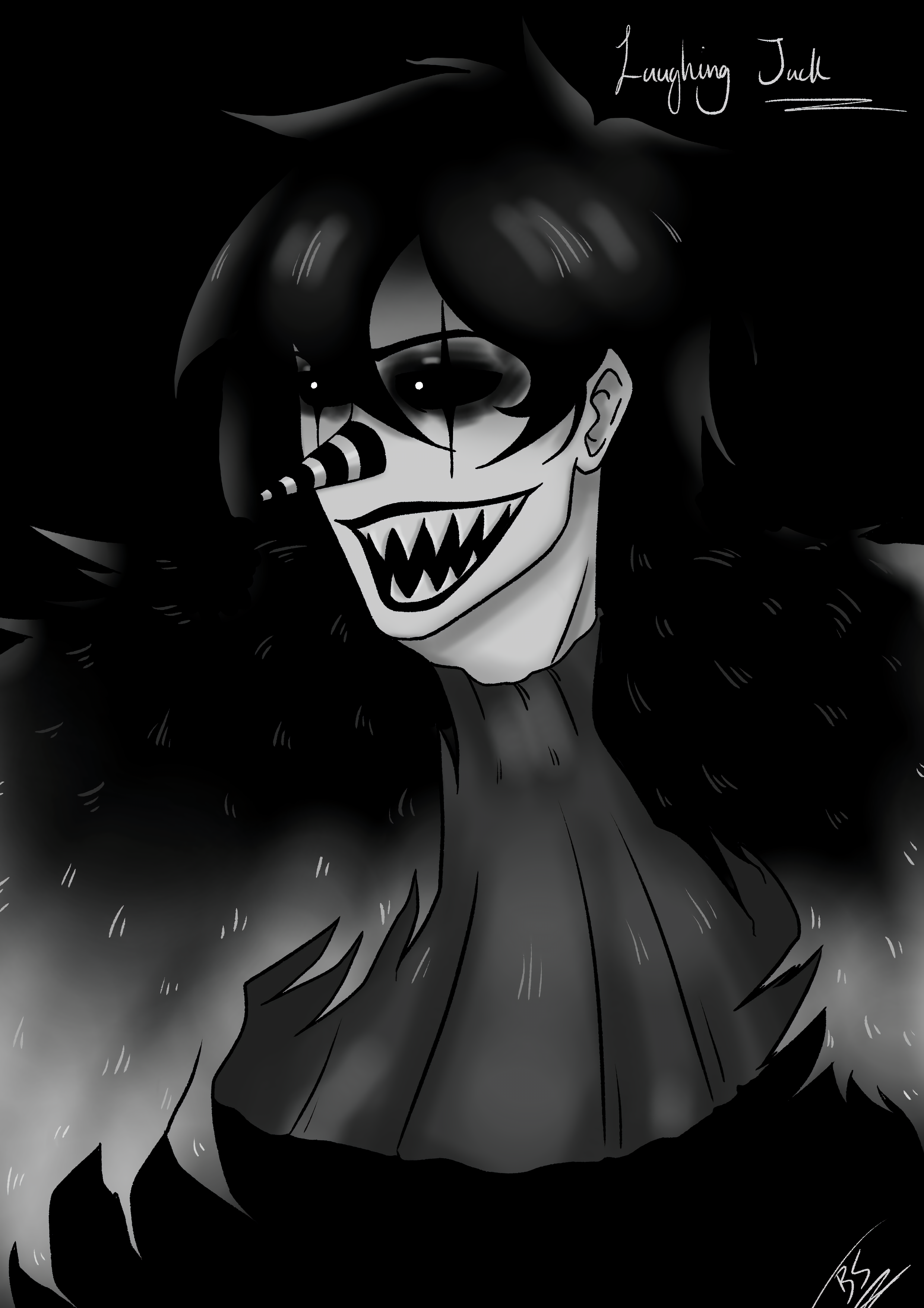 Velvet Laughter | A5 Art Prints