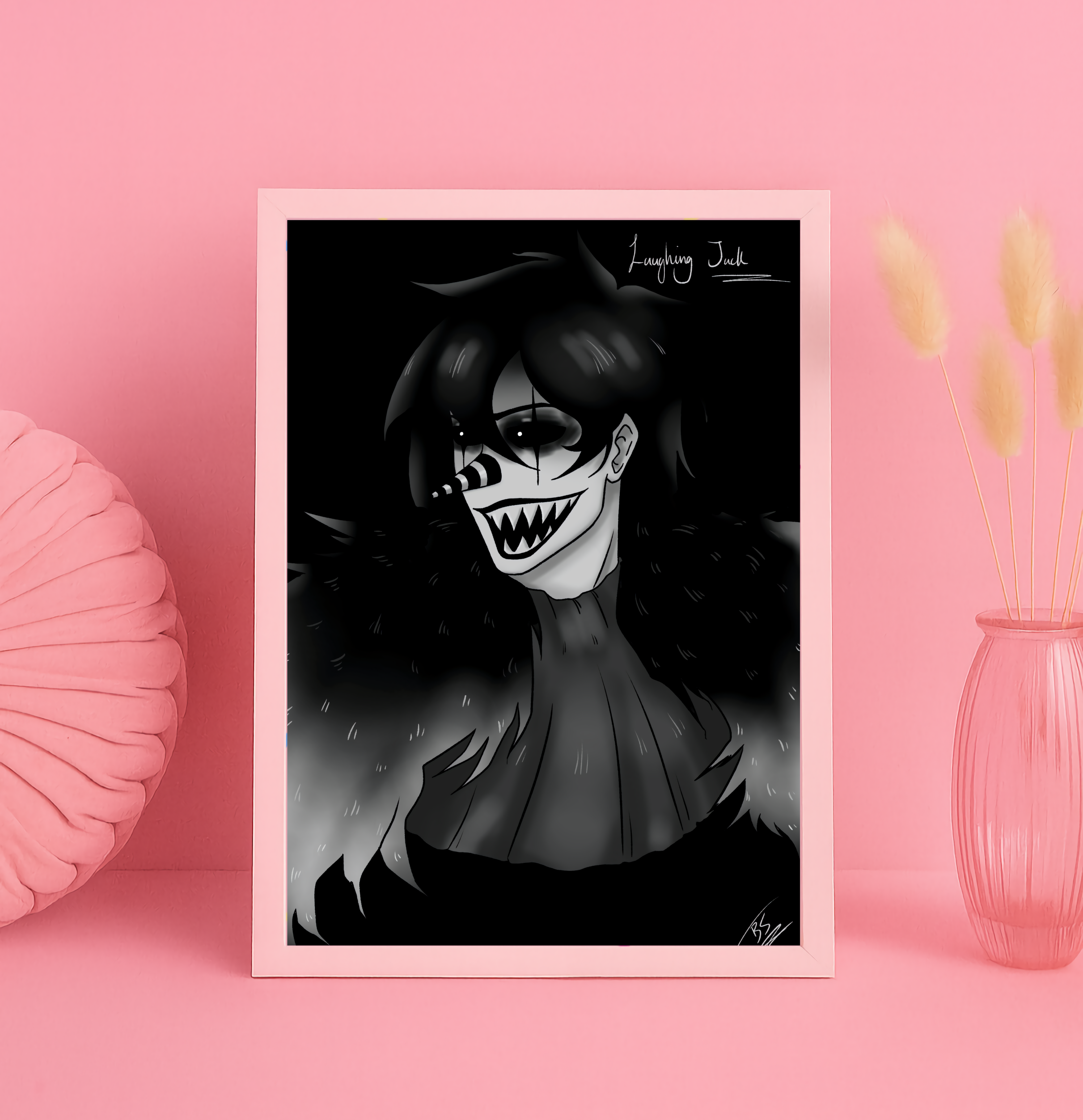 Velvet Laughter | A5 Art Prints