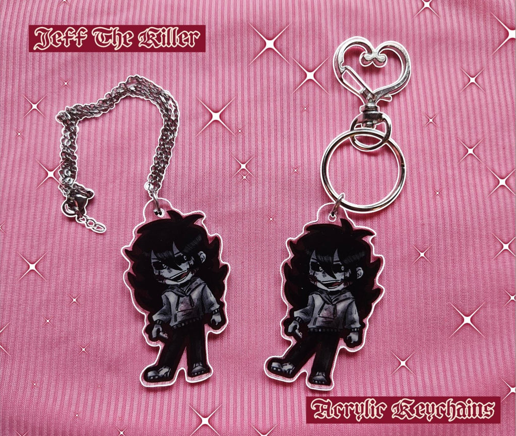 Creepypasta Acrylic Keychains | Jeff |