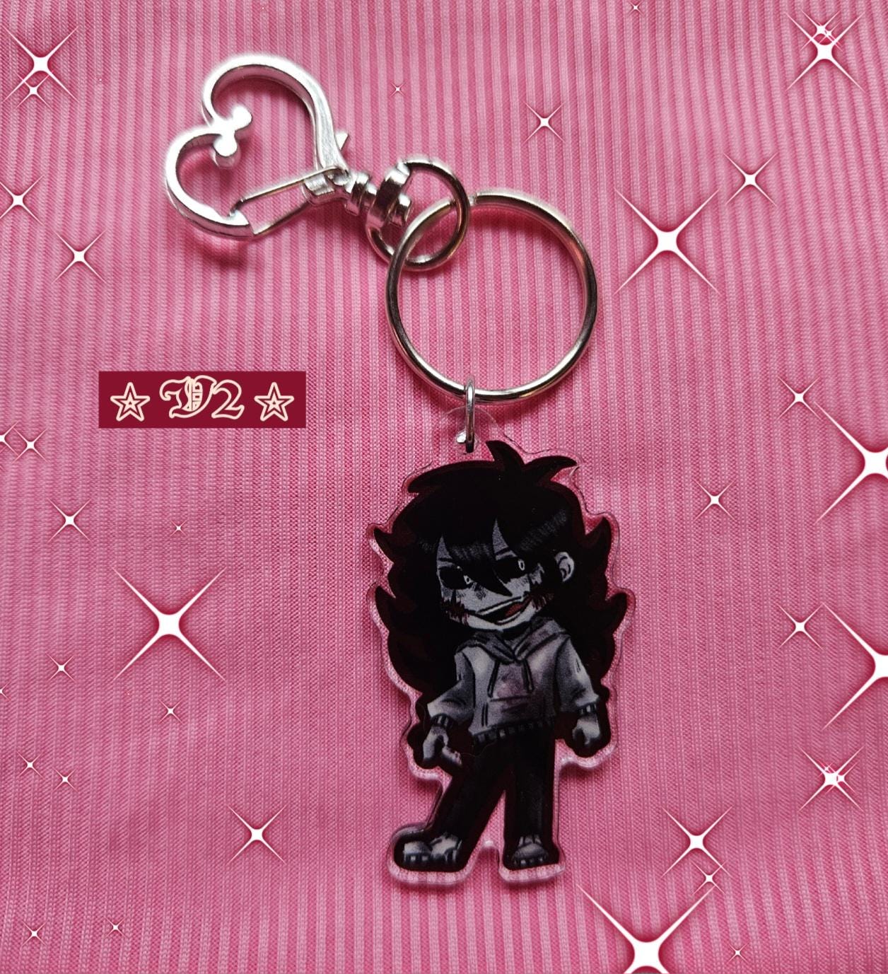 Creepypasta Acrylic Keychains | Jeff |