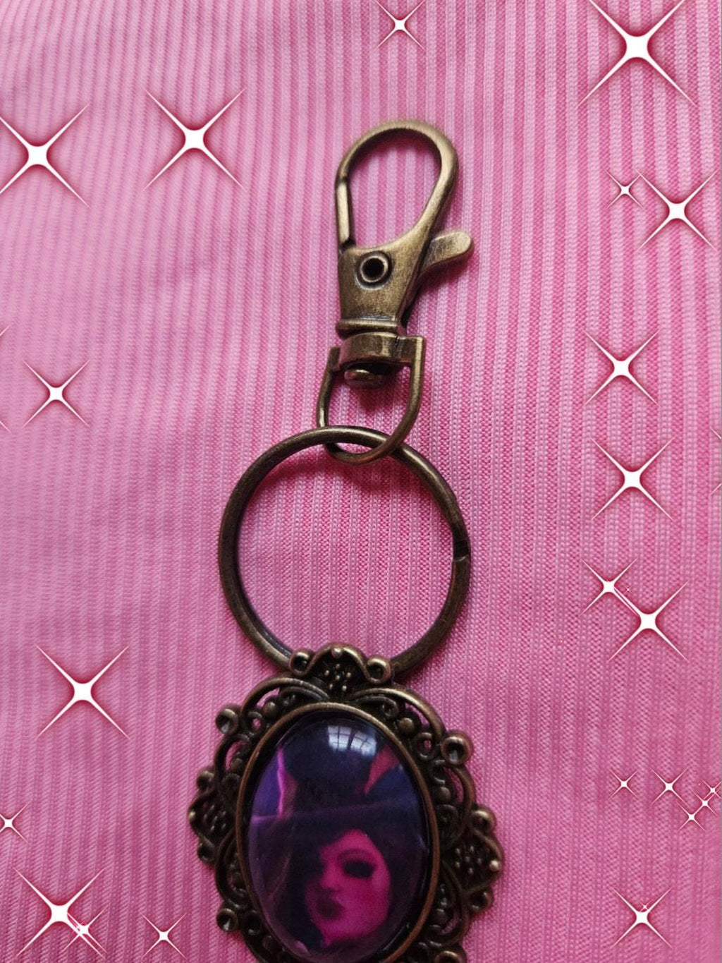 Moxxie Bronze Keychain