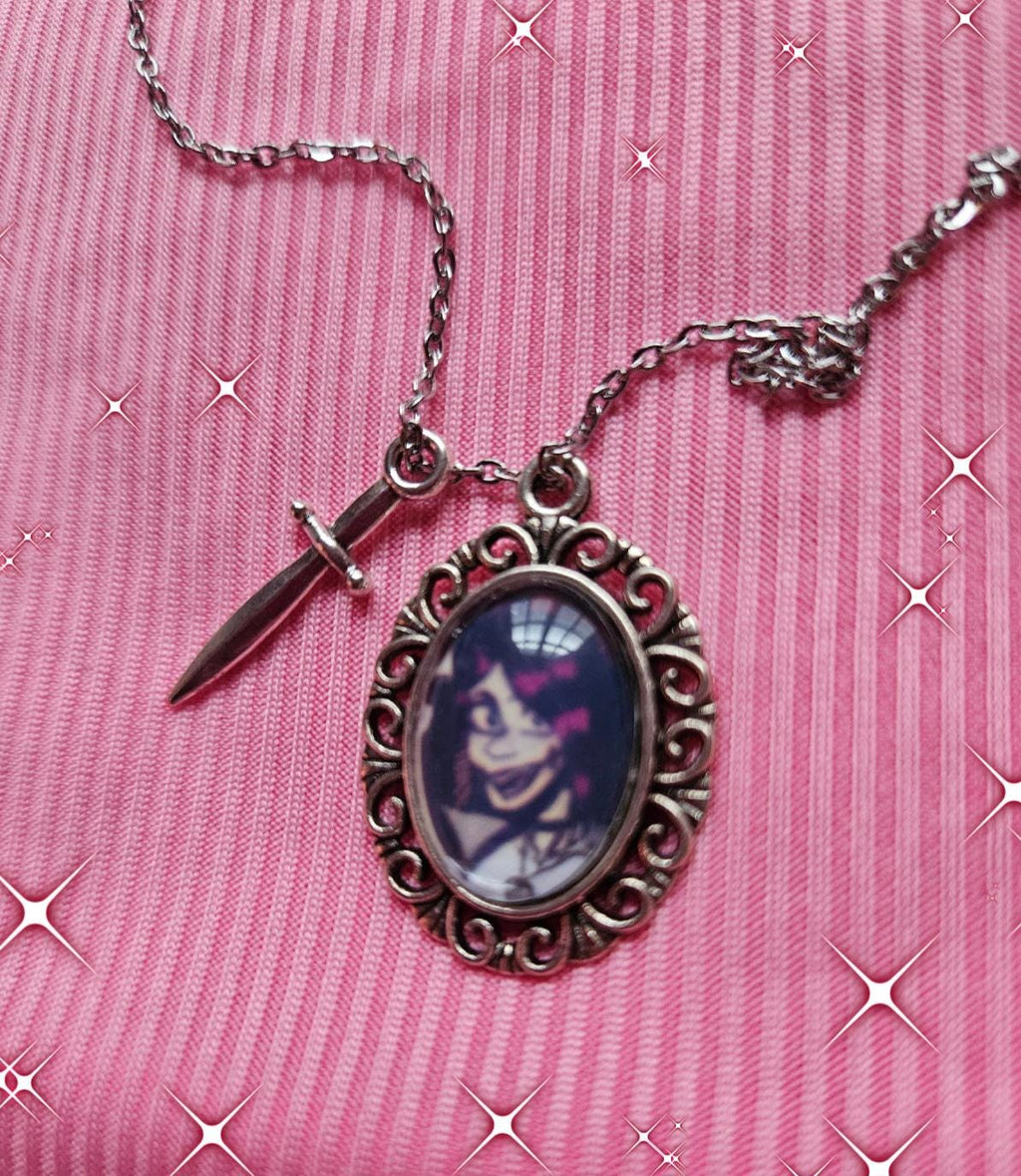 Nina The Killer Pendant Necklace | Creepypasta | Horror |
