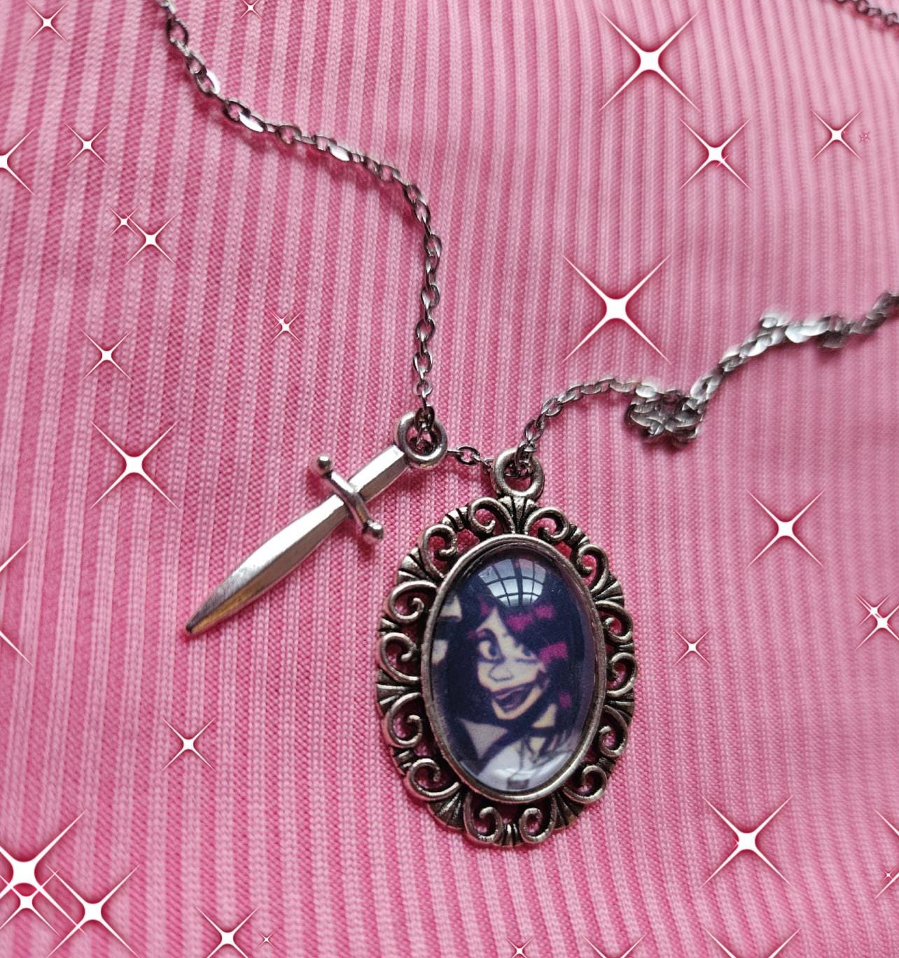 Nina The Killer Pendant Necklace | Creepypasta | Horror |