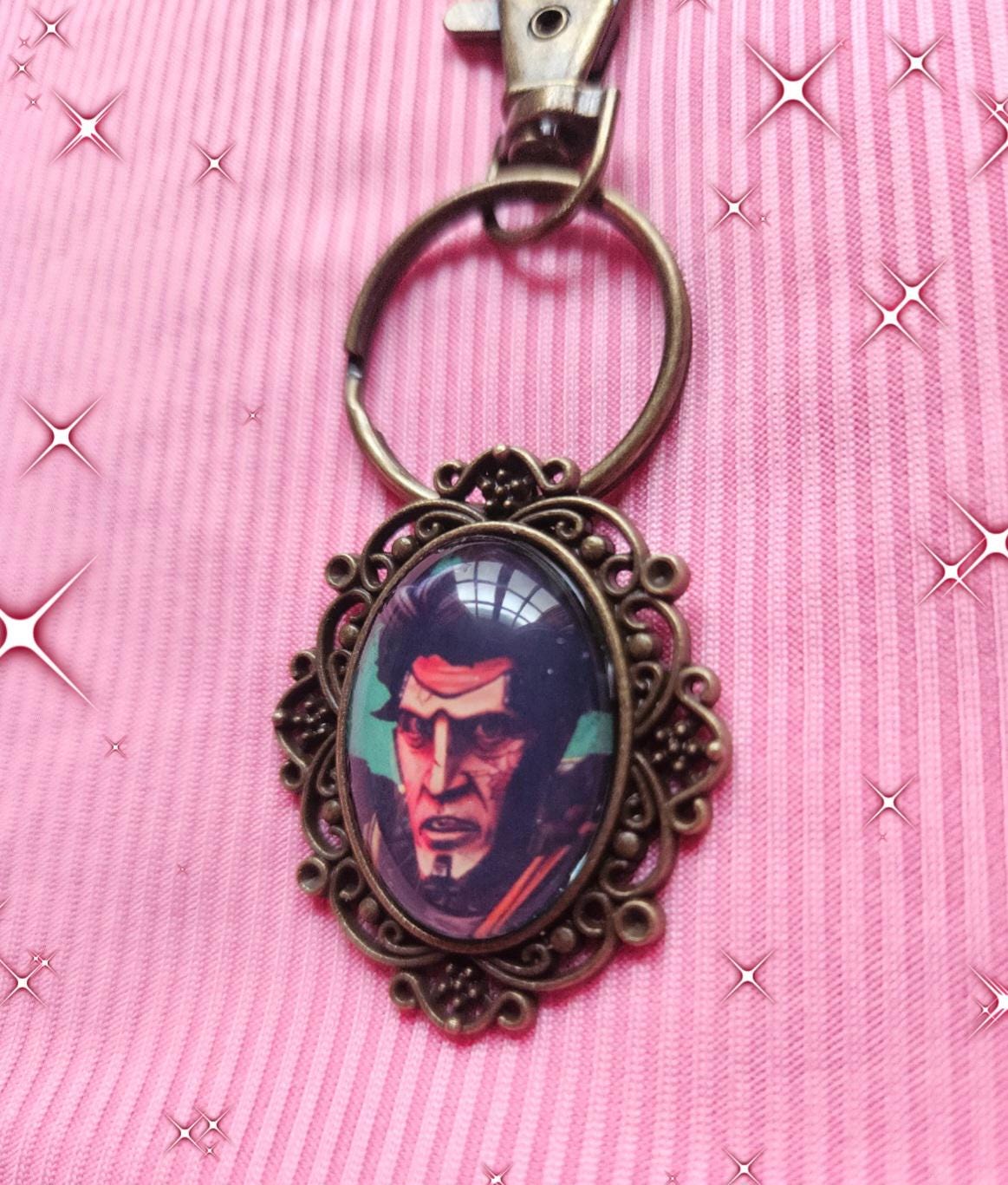 Timothy Lawrence Bronze Keychain
