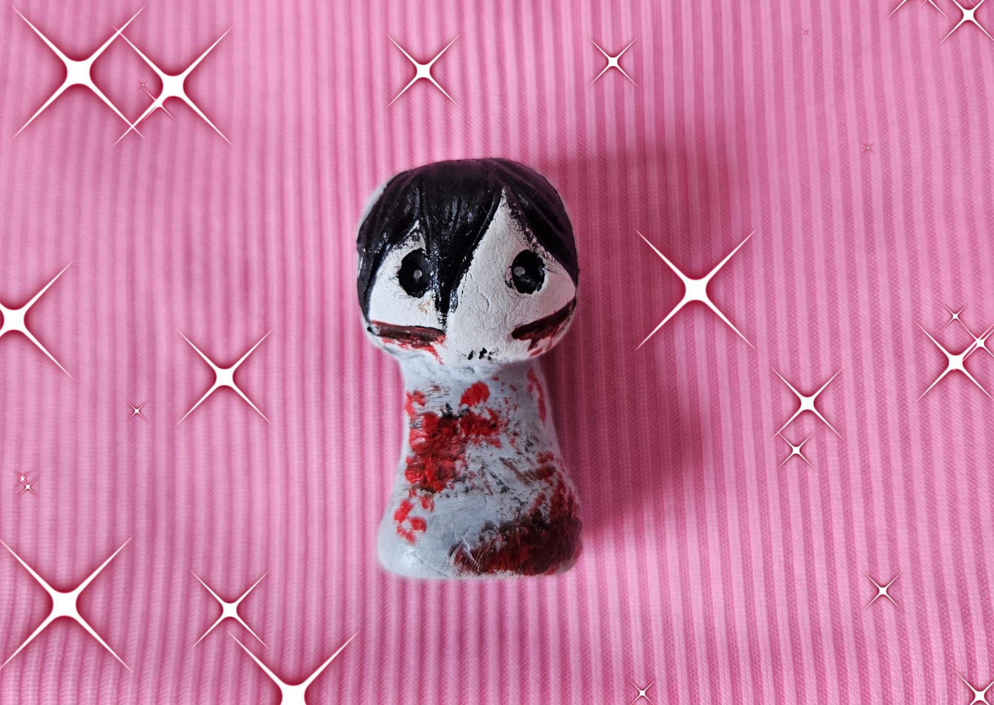 Adopt A Creepypasta | Jeff The Killer Mini Clay Figure