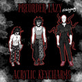 [ NOT PREORDER ]  Creepypasta Lazy Acrylic Keychains