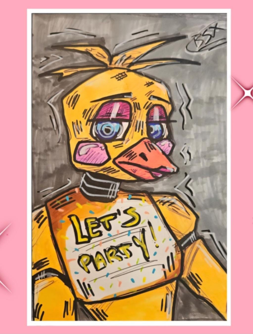 FNAF Toy Chica Prints