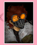 Ticci Toby Art Prints | Creepypasta | A5 | Horror