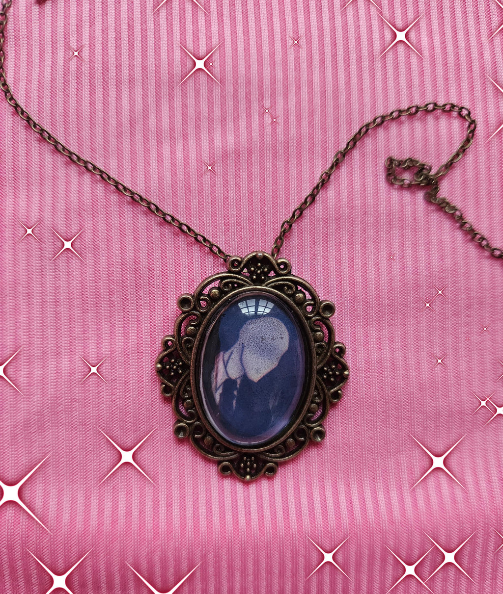 Slenderman Pendant Necklace | Creepypasta | Horror |