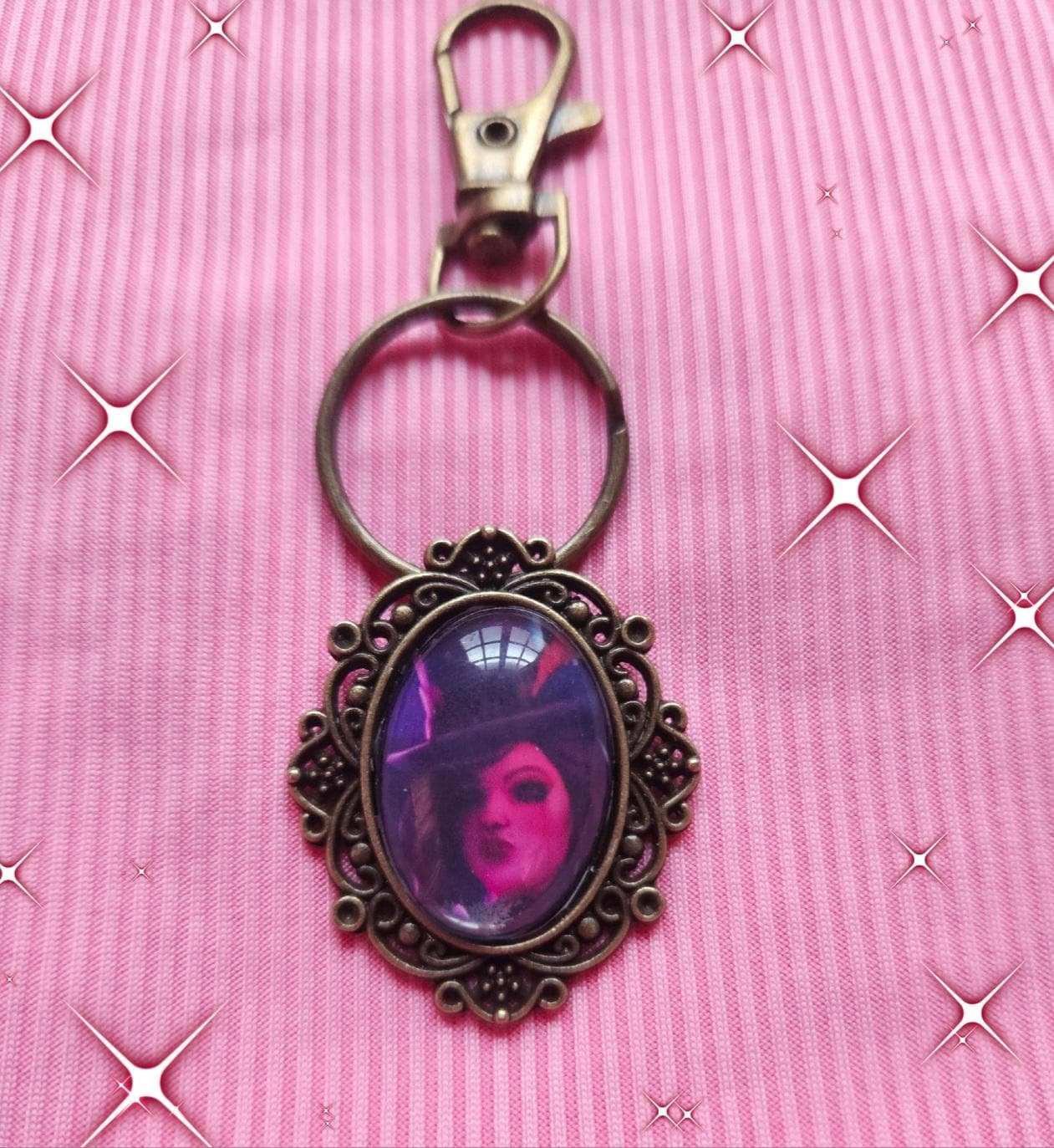 Moxxie Bronze Keychain
