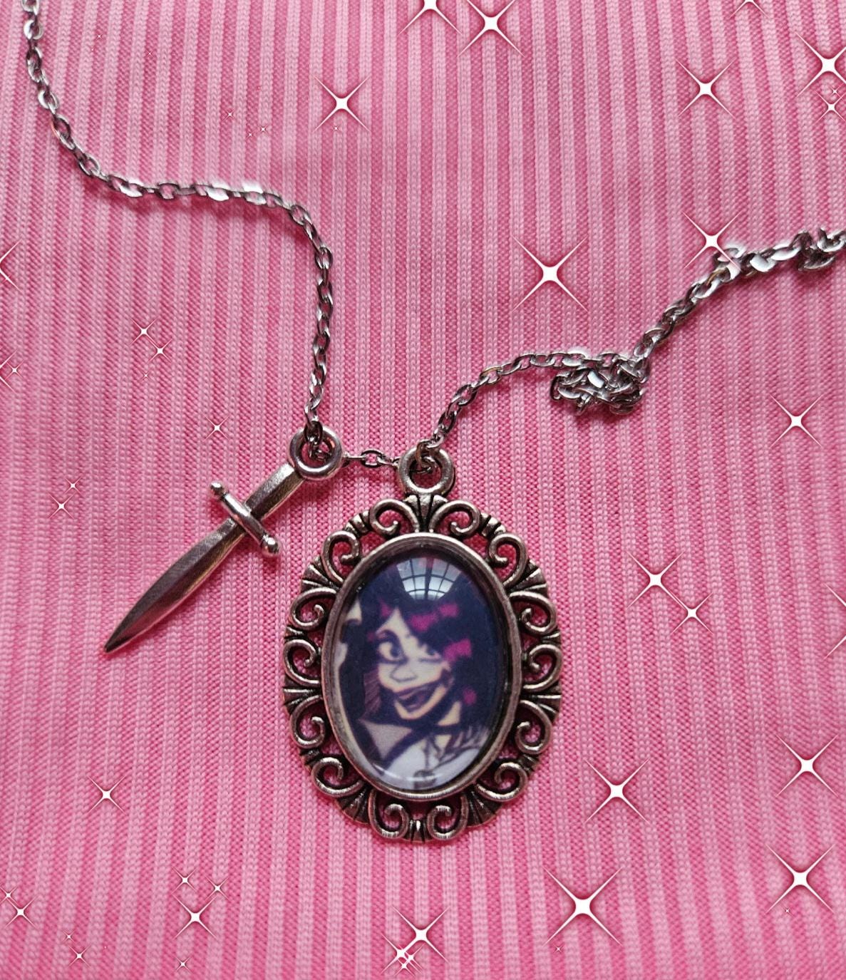 Nina The Killer Pendant Necklace | Creepypasta | Horror |