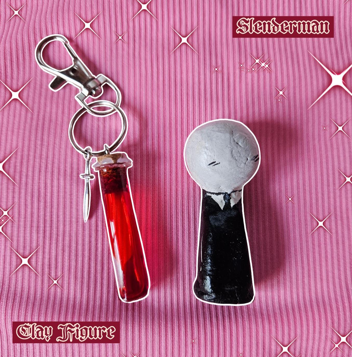 Adopt A Creepypasta | Slenderman Mini Clay Figure
