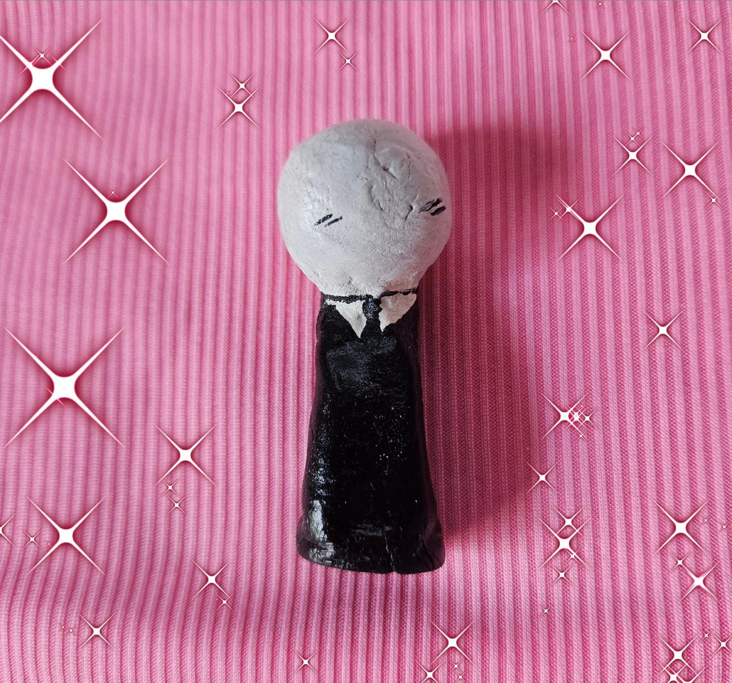 Adopt A Creepypasta | Slenderman Mini Clay Figure