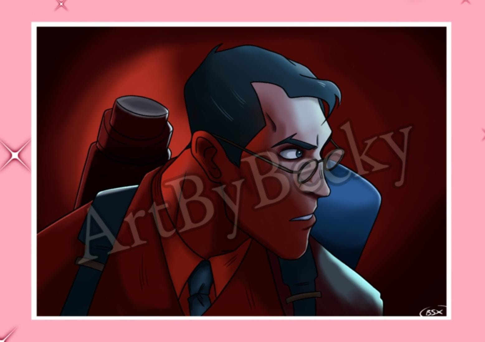TF2 Medic Art Prints | A5 Horizontal