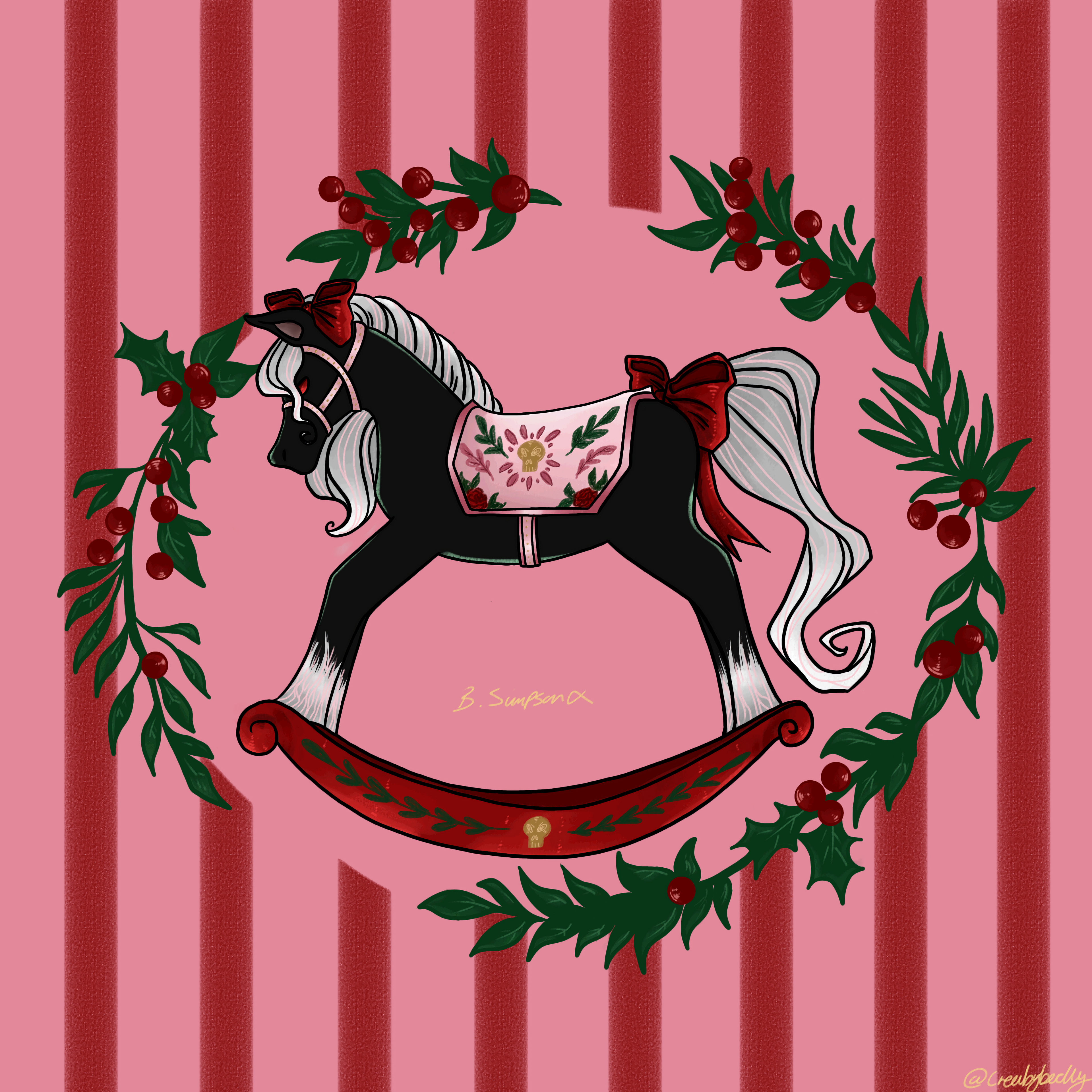 Creepy Rocking Horse