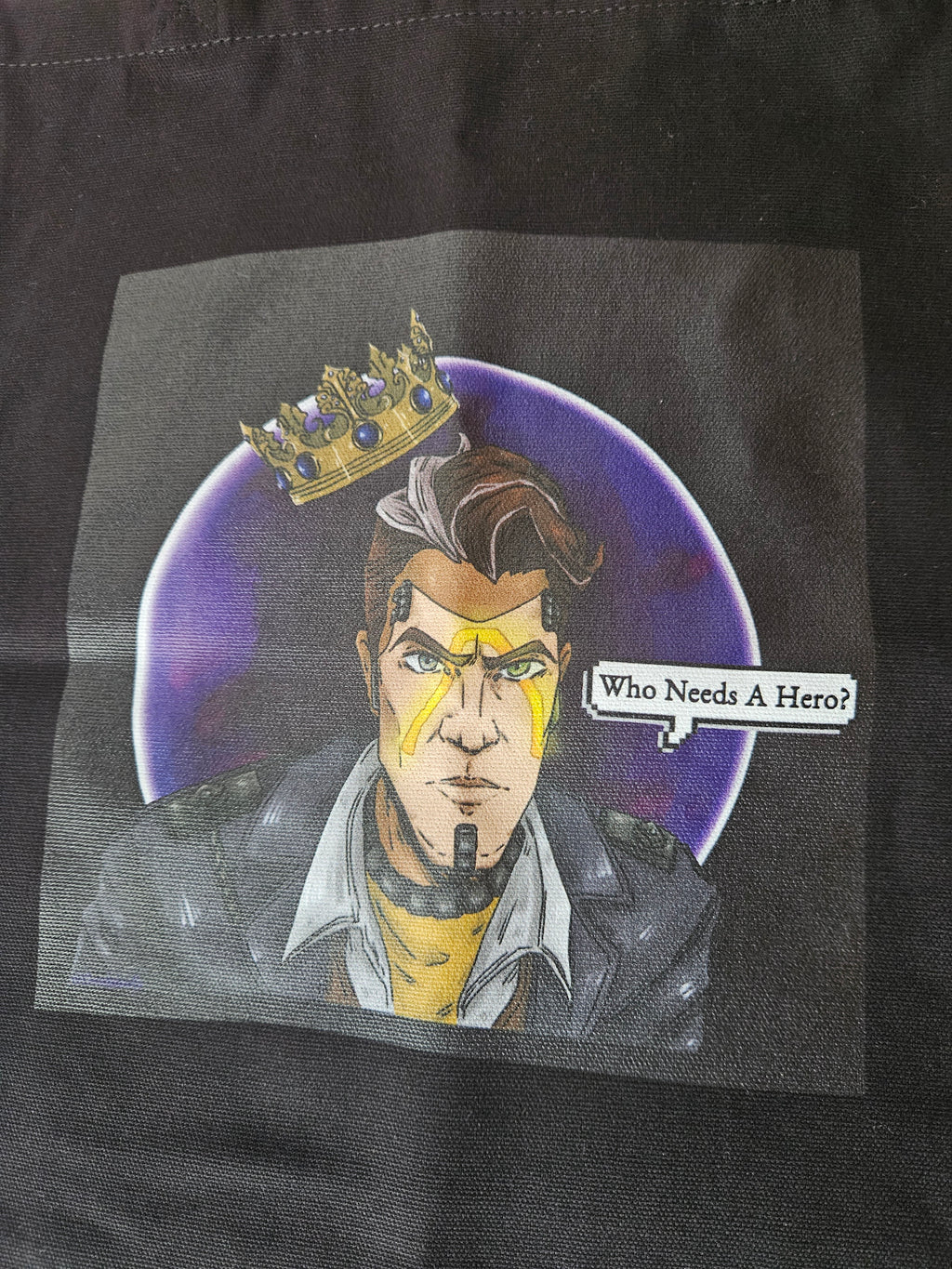 Who Needs A Hero? | Character Inspired Tote Bag | Cotten