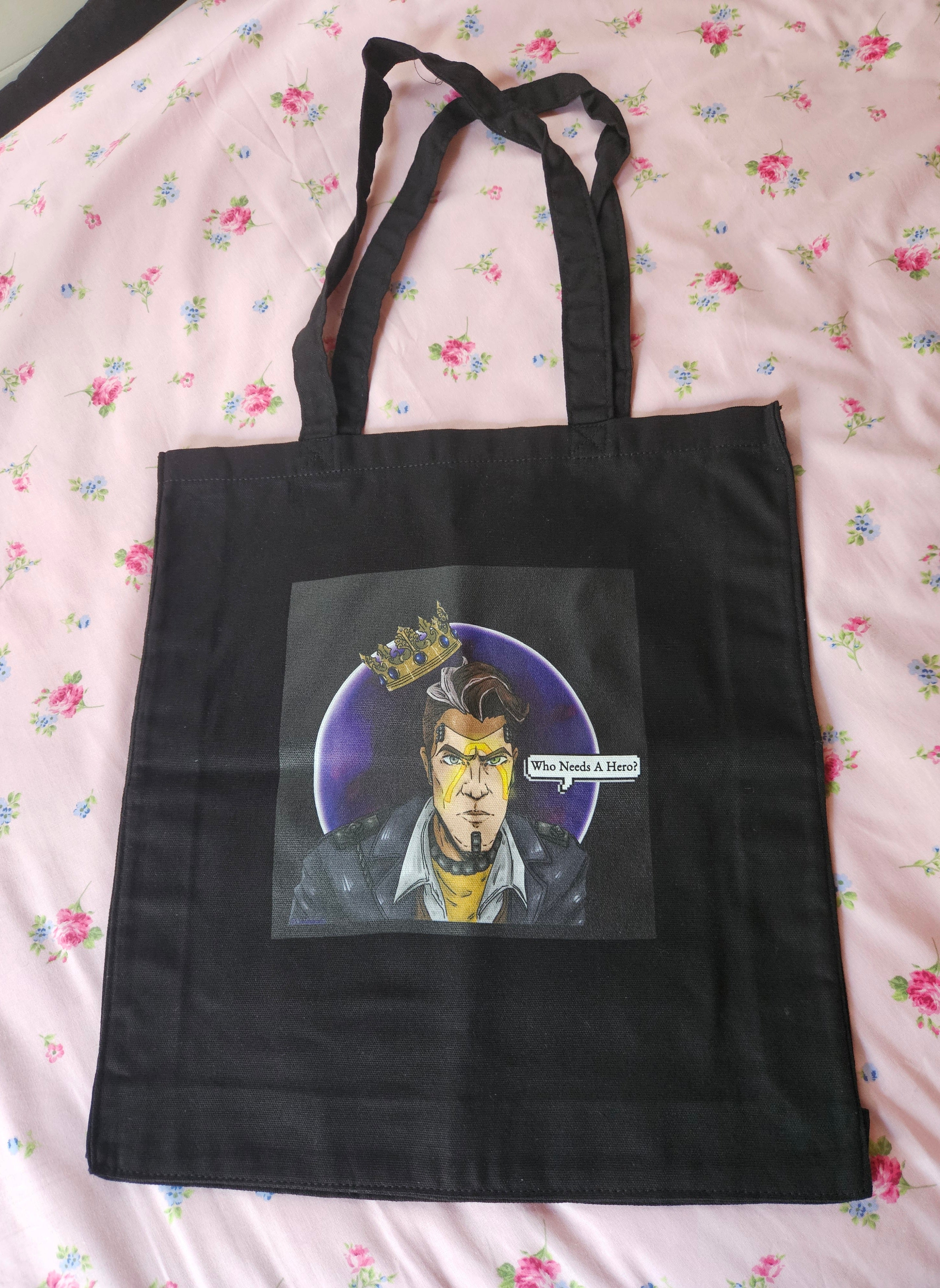 Who Needs A Hero? | Character Inspired Tote Bag | Cotten