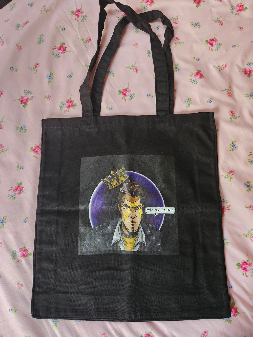 Who Needs A Hero? | Character Inspired Tote Bag | Cotten